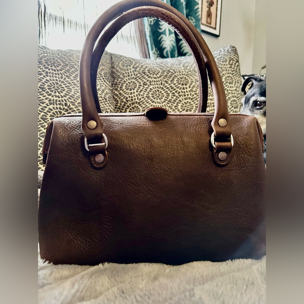 Saddleback Leather, Everyday Purse, Crossbody, Dark Coffee Brown